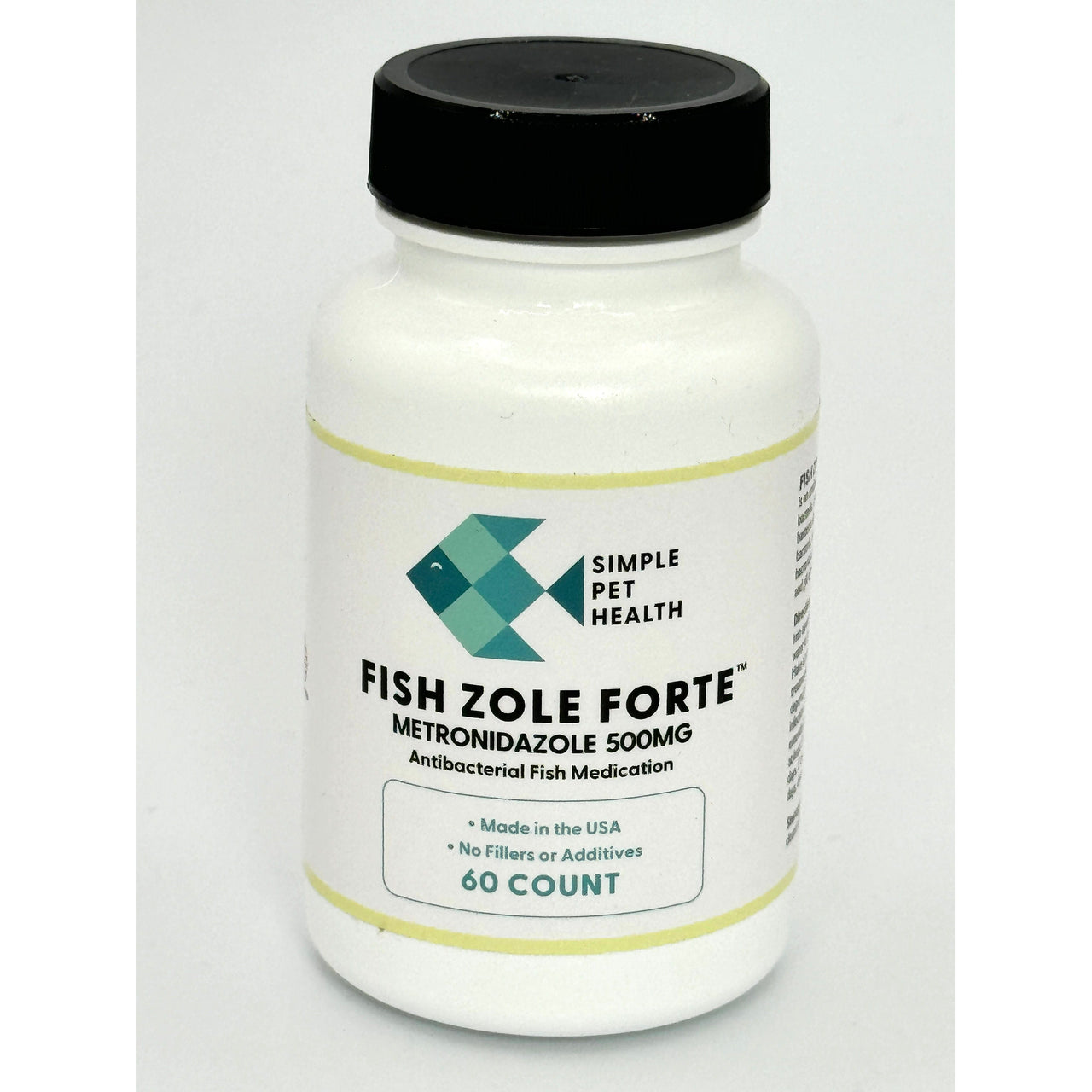 Fish Zole Forte™ - Metronidazole 500 mg 60 Count - OUT OF STOCK