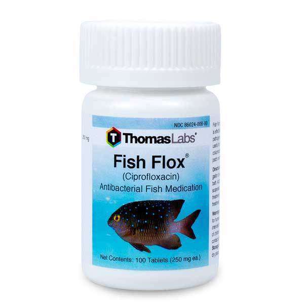 Fish Flox - Ciprofloxacin 250 mg Tablets (100 Count) [DISCONTINUED]