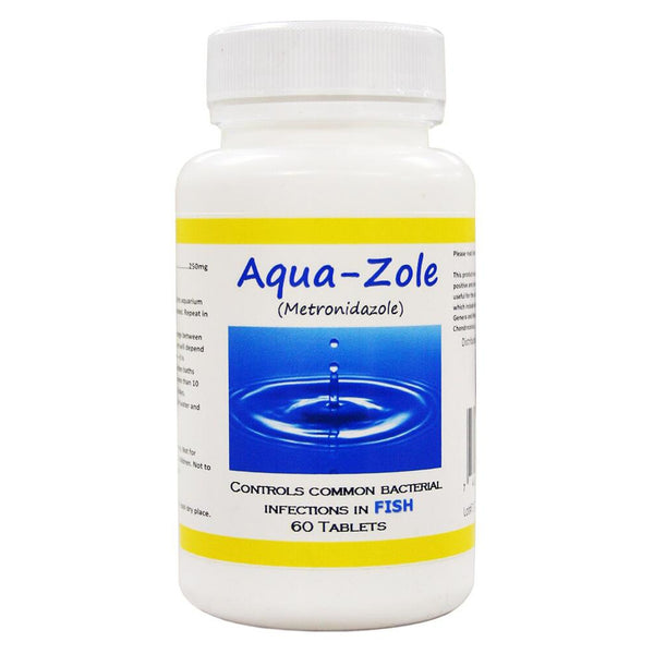 Fish Zole Equivalent Aqua Metronidazole 250 mg - 60 Count (SOLD OUT)