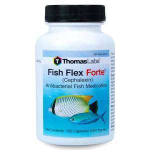 Fish Flex Forte - Cephalexin/Keflex 500 mg Capsules (100 Count) [DISCONTINUED]