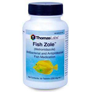 Fish Zole - Metronidazole 250 mg Tablets (30 Count) [DISCONTINUED]