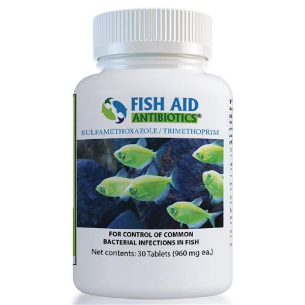 (Fish Sulfa Forte Equivalent) Fish Sulfamethoxazole/Trimethoprim Plus - 30 count (Discontinued)