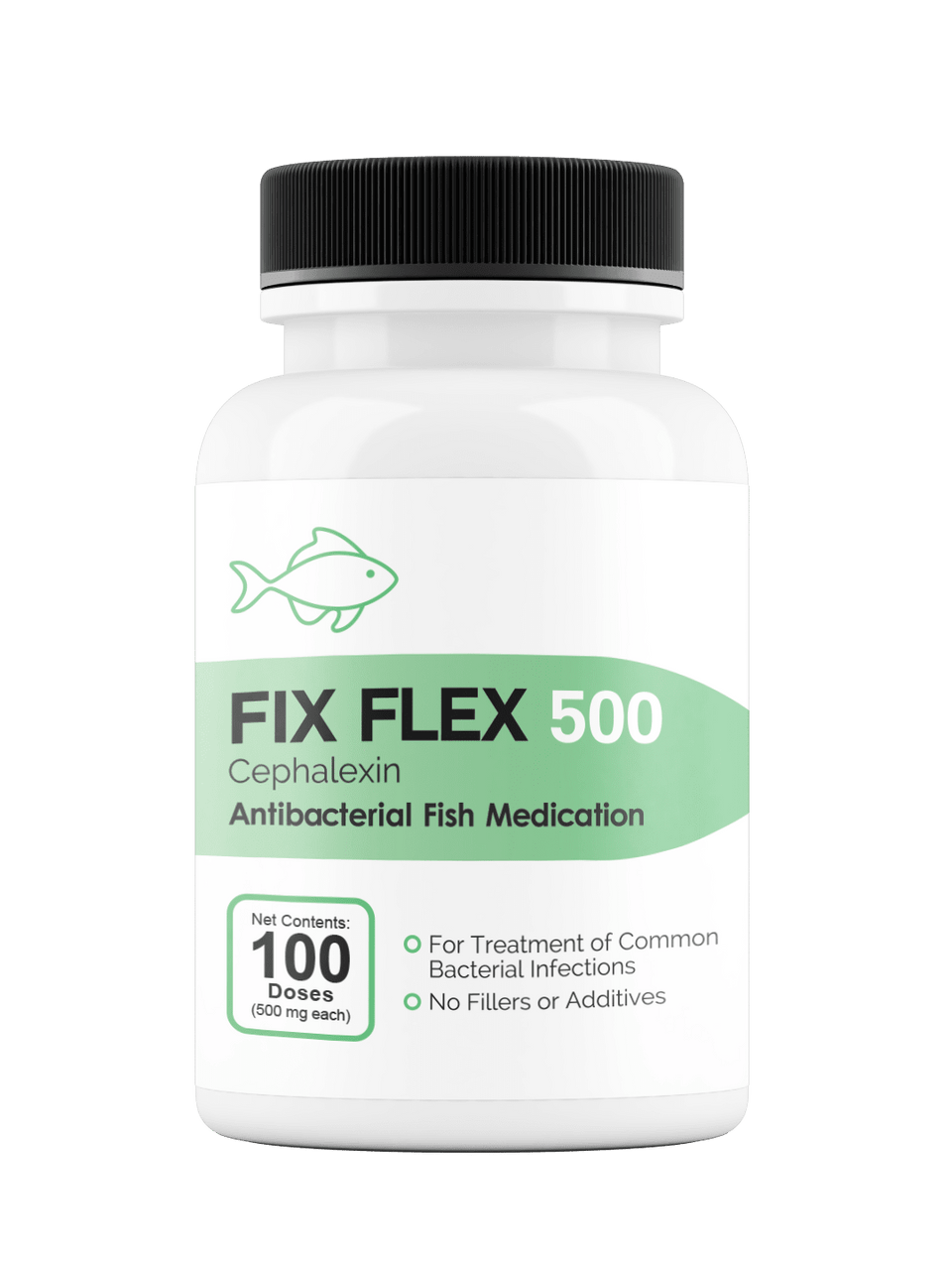 Fish Flex Forte™ - Cephalexin 500 mg 100 count - OUT OF STOCK