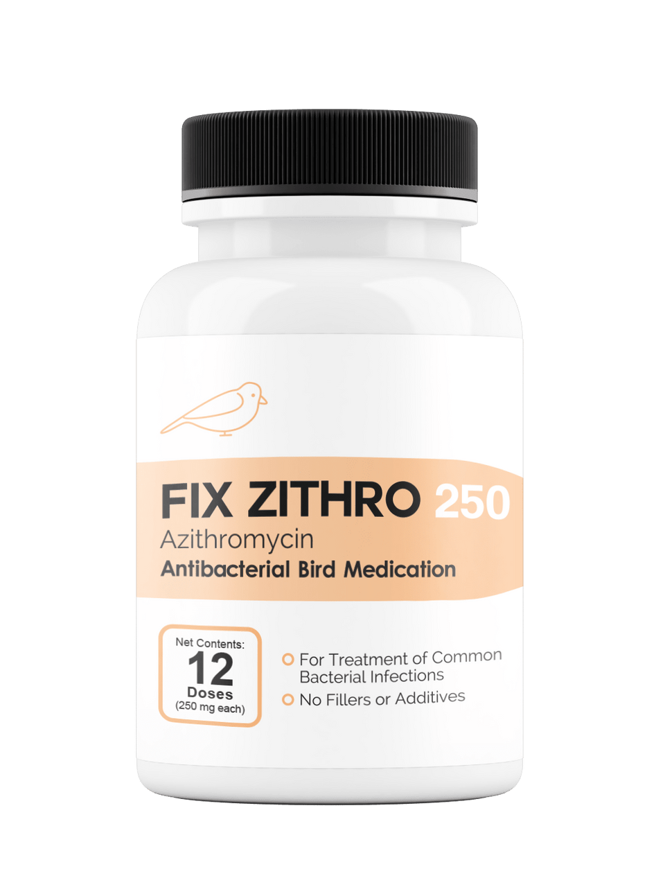 Bird Zithro™ - Azithromycin 250 mg Tablets 12 Count - OUT OF STOCK