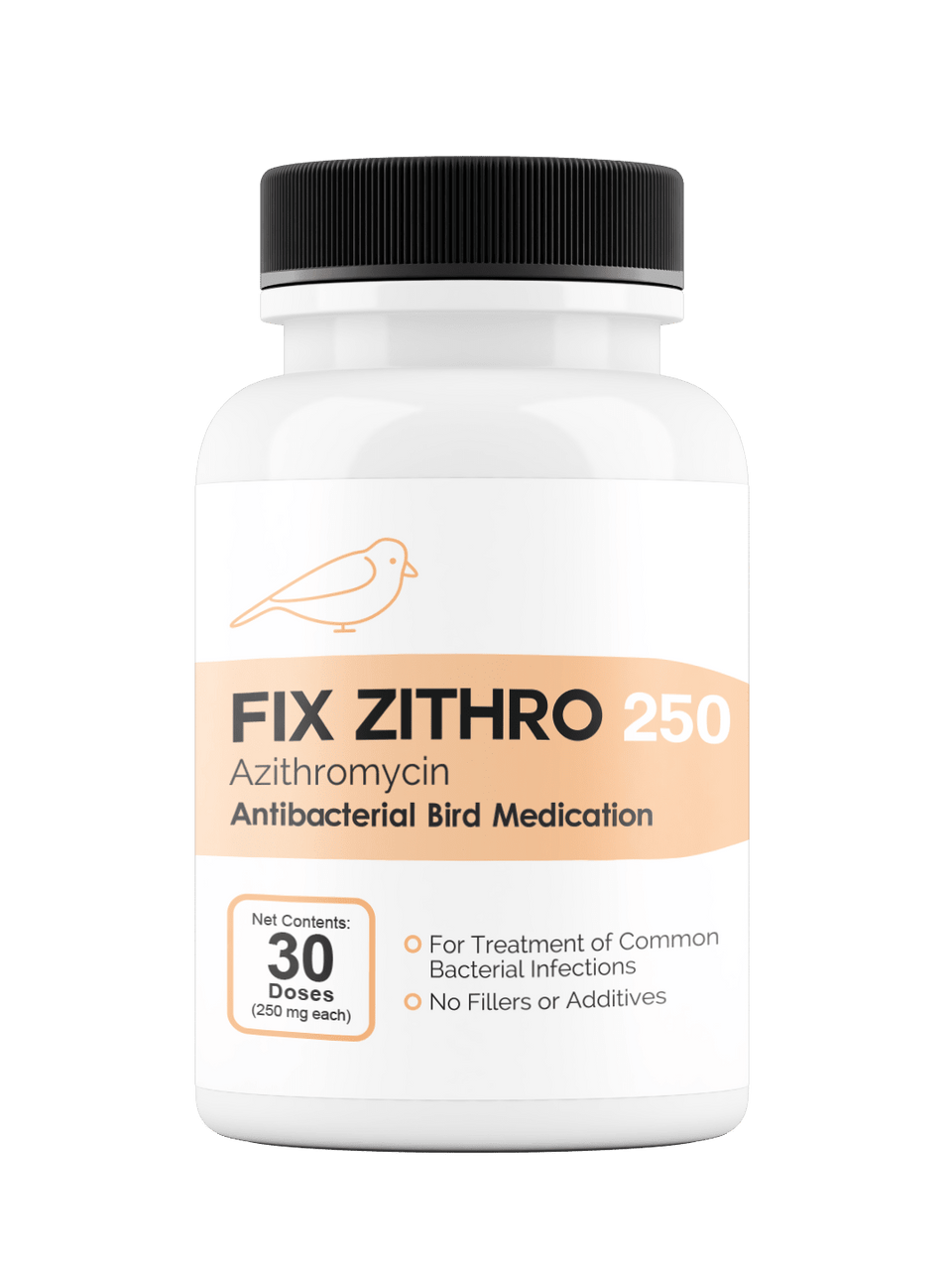 Bird Zithro™ - Azithromycin 250 mg Tablets 30 Count - OUT OF STOCK