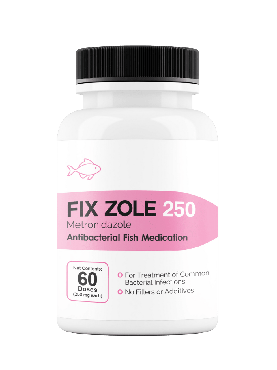 Fish Zole™ - Metronidazole 250 mg 60 Count - OUT OF STOCK