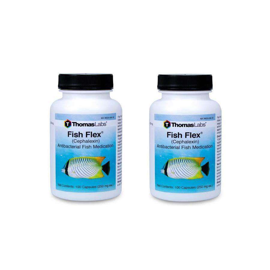Fish Flex - Cephalexin/Keflex 250 mg Capsules (100 Count) - 2 Pack (OUT OF STOCK)