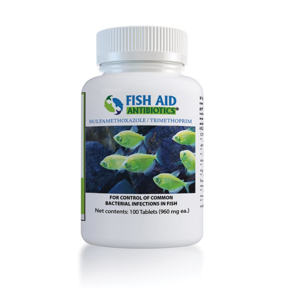 (Fish Sulfa Forte Equivalent) Fish Sulfamethoxazole/Trimethoprim Plus - 100 count [DISCONTINUED]