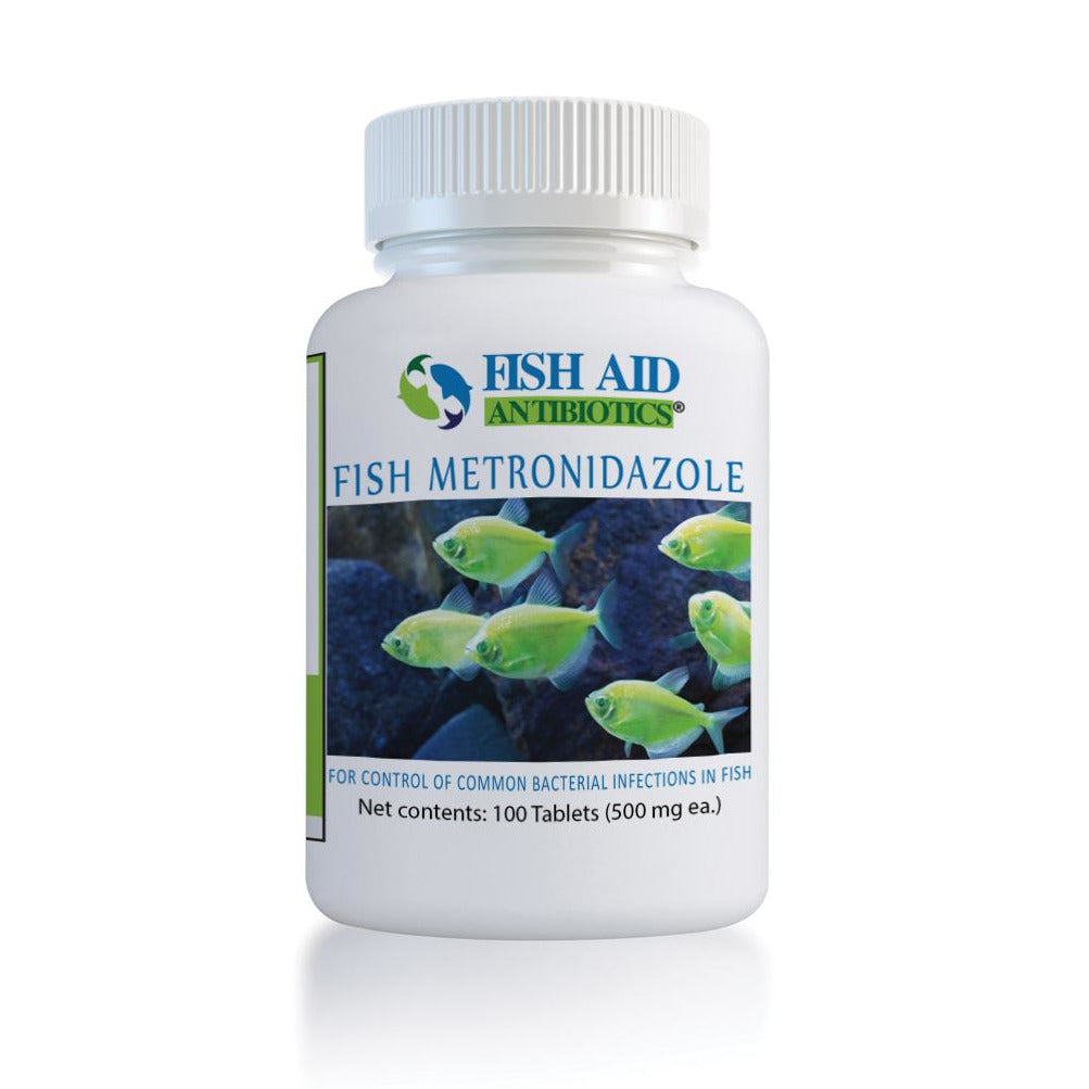 (Fish Zole Forte Equivalent) Fish Metronidazole Plus - 500 mg - 100 Count [DISCONTINUED]