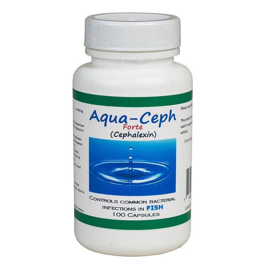Fish Flex Forte Equivalent -  Aqua Cephalexin Plus - 500 mg - 100 count