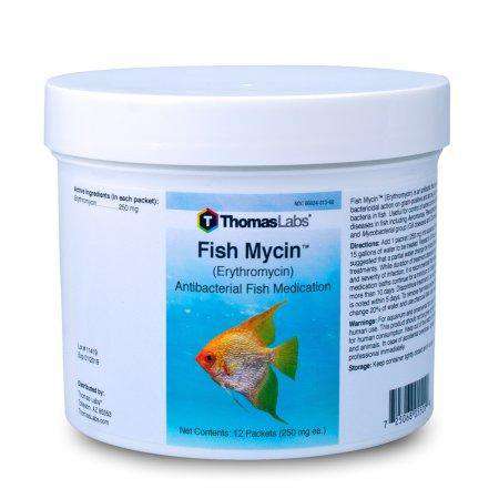 Fish Mycin - Erythromycin 250 mg Powder Packets (12 Count) [DISCONTINUED]